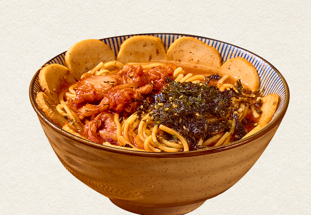 鱼饼爱上泡菜面